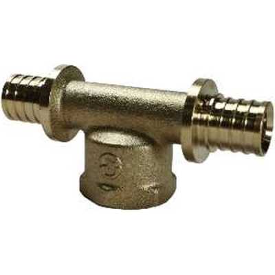 Тройник с переходом на ВР латунь 20(2,8)*3/4"*20(2,8) СИНИКОН