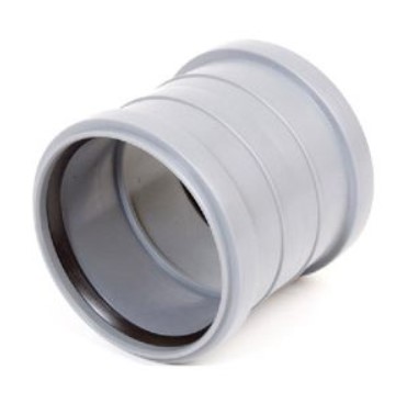 UPONOR МУФТА КАНАЛИЗАЦИОННАЯ С УПОРОМ Д.110ММ СЕРАЯ '25Ф