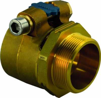 UPONOR WIPEX ЗАЖИМНОЙ НАКОНЕЧНИК PN10 63X8,7-G2"НР '1И