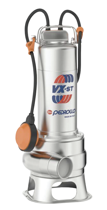 Насос фекальный Pedrollo VXm 20/50-ST, кабель 10 метров
