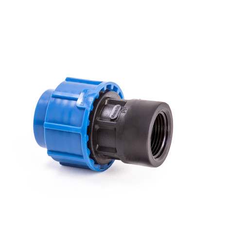 Муфта компрессионная для ПНД труб ВР 32 x 1_1/4" (Lammin) 160/20