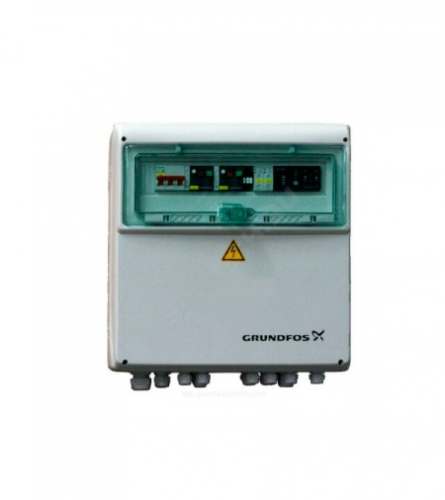 Шкаф управления Control LCD108s.3.9-13A SD 4, 3×380 В, 50 Гц, 9-13А, подключение звезда-треугольник (SD), Grundfos