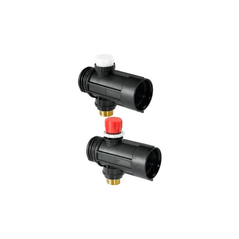 Usystems сегмент промышленного коллектора Magna 1 1/2" с расходомером и адаптером для трубы 25x2,3 мм '1И