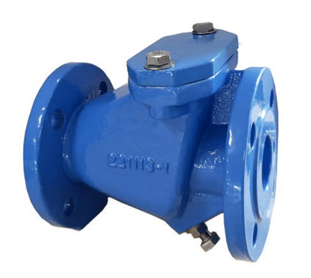 Клапан обратный створчатый фланцевый, уплотнение нитрил, PN16