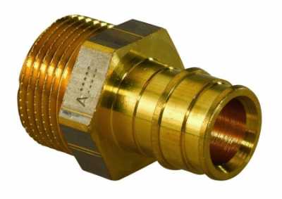 UPONOR Q&E ШТУЦЕР С НАРУЖНОЙ РЕЗЬБОЙ 25-G1"НР '40Ф