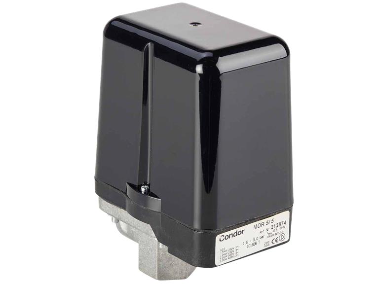 Реле давления MDR5-8, диапазон настройки 2 - 8 бар, 25 А, Grundfos