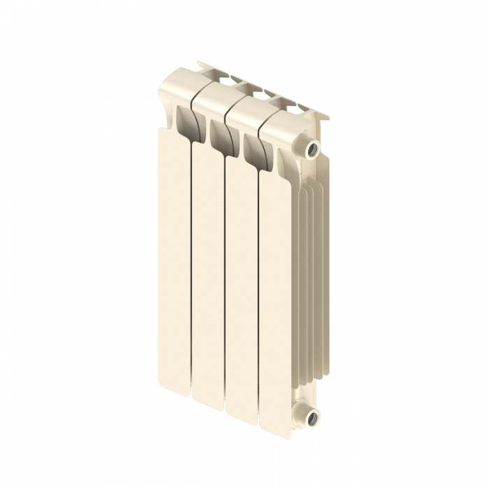 Радиатор биметаллический Rifar Monolit 3/4 500/4 Айвори