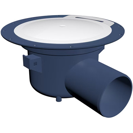 UPONOR DRAIN ТРАП С ГОРИЗОНТАЛЬНЫМ ВЫПУСКОМ НИЗКИЙ Д.75/150ММ '1И