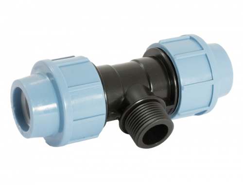 Тройник с внутренней резьбой TM 265012 ф25 х1/2"