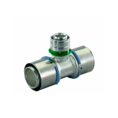 UPONOR S-PRESS ТРОЙНИК РЕДУКЦИОННЫЙ ЛАТУННЫЙ 40-32-32 '5C