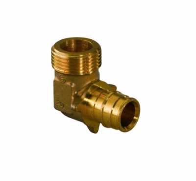 UPONOR Q&E УГОЛЬНИК С НАРУЖНОЙ РЕЗЬБОЙ 16-G1/2"НР '80Ф