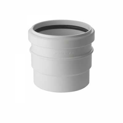 Переходник из ПВХ: d=90мм, d1=100мм, d2=94мм, Альпийский белый, Geberit
