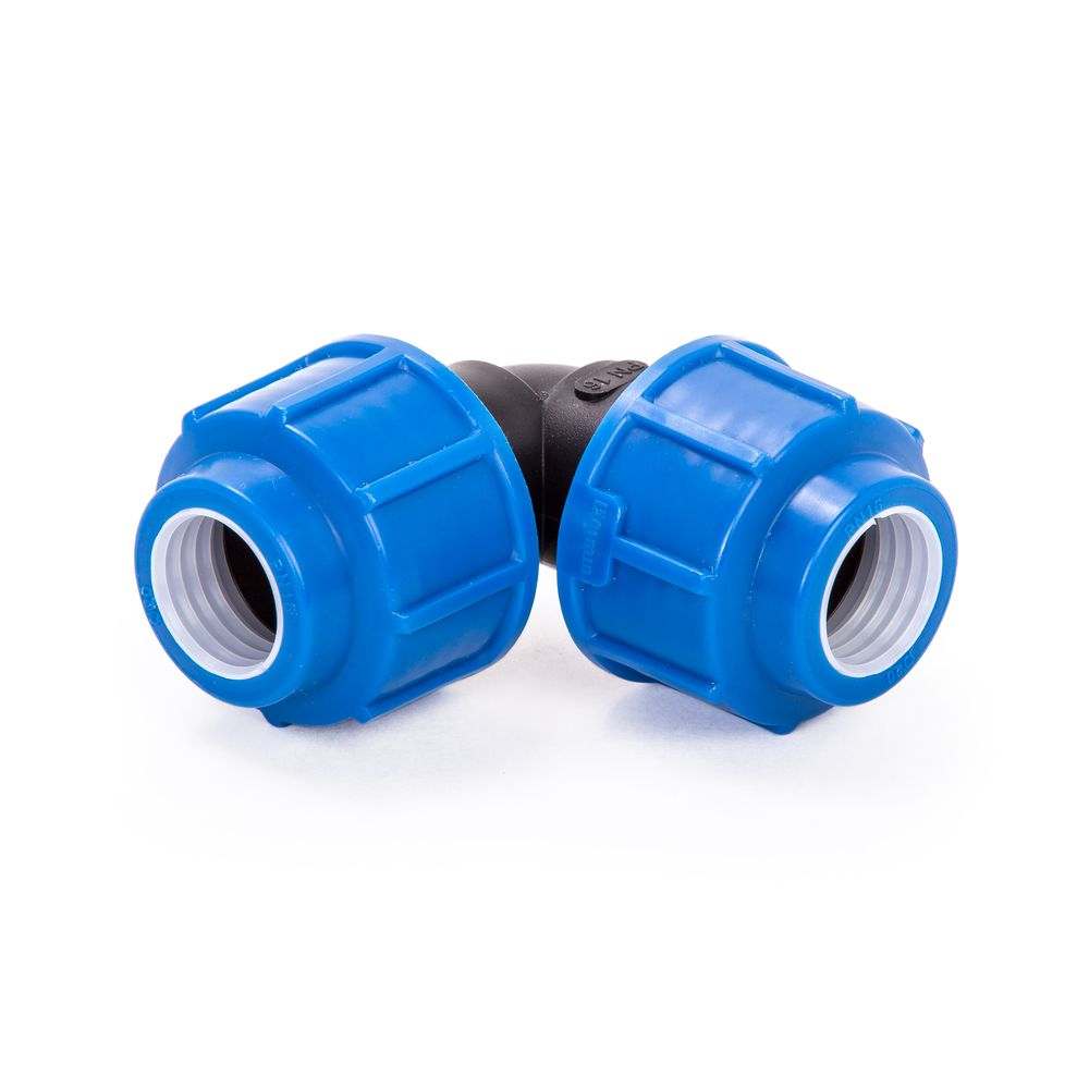 Отвод компрессионный для ПНД труб 32 x 25 (Lammin) 120/15