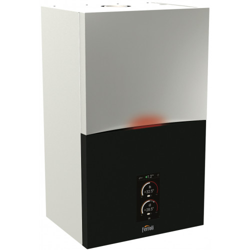 Настенный газовый конденсационный 2-х контурный котёл Ferroli BLUEHELIX MAXIMA 28С, 28 кВт, закрытая камера