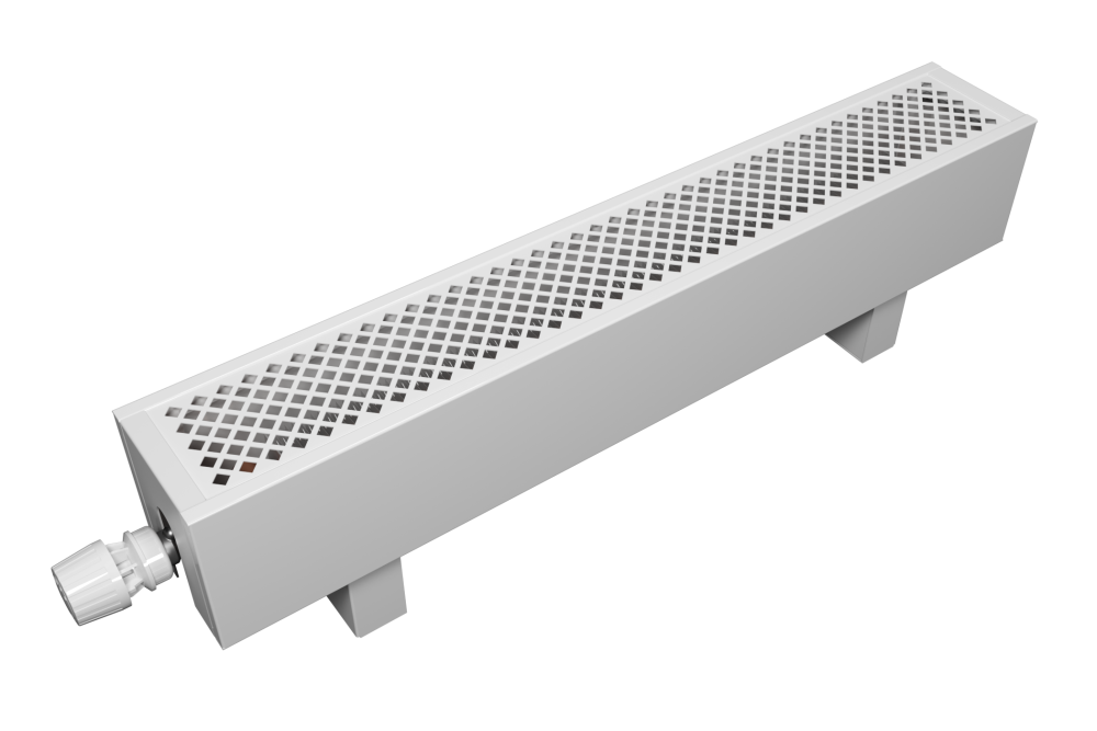 Конвектор напольный с боковым подключением с перфорированной решеткой SPL Basic FM - 250/15/19-BP