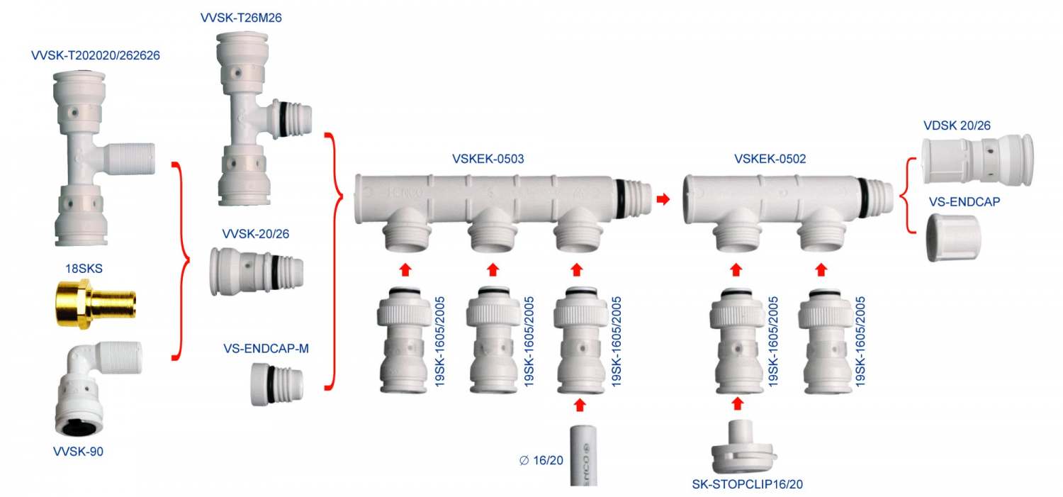 Водорозетка угловая ВР Vision, 20X1/2" (40 мм), с черной заглушкой BP04 1/2"