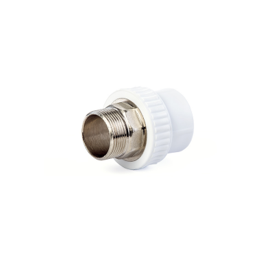 Муфта PPR комбинированная НР 50 х 1_1/2" под ключ (Lammin) 21/3