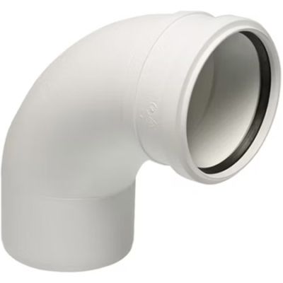 UPONOR DECIBEL ОТВОД КАНАЛИЗАЦИОННЫЙ ОДНОРАСТРУБНЫЙ УДЛИНЕННЫЙ Д.160ММ 88,5ГР ПП БЕЛЫЙ '1У