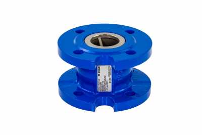Обратный клапан пружинный NVD-402R DN 65 PN 16, Т = - 15-100°С, фланцевый, корпус-чугун, затвор-нержавеющая сталь, Ридан