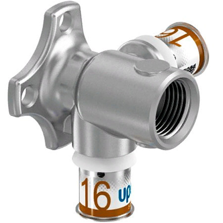 UPONOR S-PRESS PLUS ВОДОРОЗЕТКА ПРОХОДНАЯ ДЛИННАЯ 20-RP1/2"ВР-20 '10С