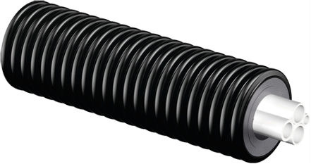 Usystems труба Quattro Midi PE-Xa 2x32x4,4-25x3,5-20X2,8/140 PN10 бухта 48м '1Ф