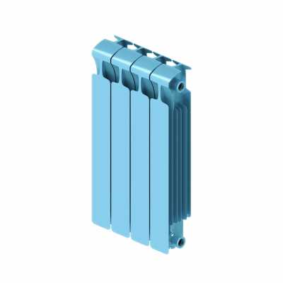Радиатор биметаллический Rifar Monolit 3/4 500/4 Сапфир