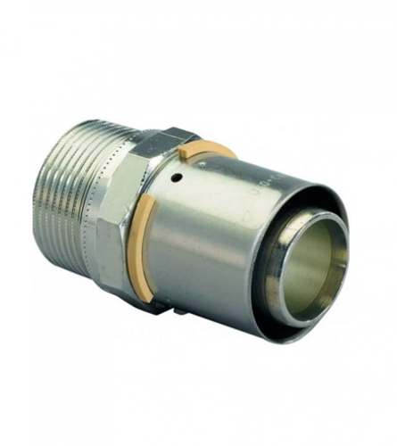 UPONOR S-PRESS ШТУЦЕР С НАРУЖНОЙ РЕЗЬБОЙ 50-R1 1/2"НР '3C