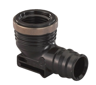 UPONOR Q&E УГОЛЬНИК С ВНУТРЕННЕЙ РЕЗЬБОЙ PPSU 25-RP3/4"ВР '35Щ