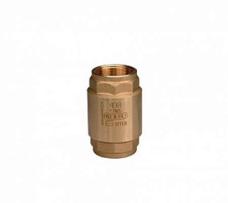 Обратный клапан пружинный  латунный NRV EF Ду50