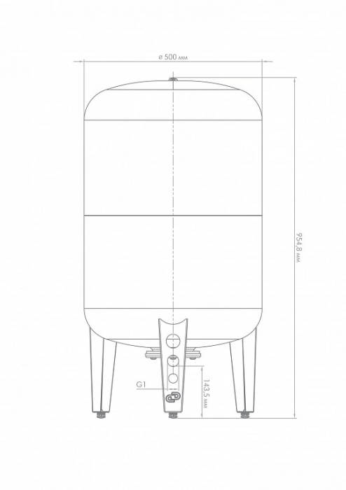 Гидроаккумулятор В 150