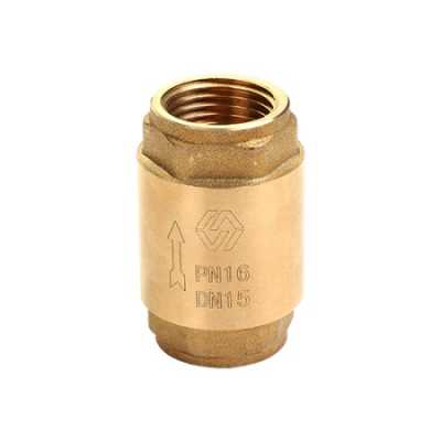 Обратный клапан с латунным сердечником MVI 1 1/2" PN16