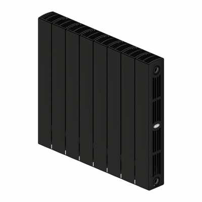 Радиатор биметаллический Rifar SUPReMO 800/8 Антрацит