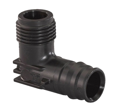 UPONOR Q&E УГОЛЬНИК С НАРУЖНОЙ РЕЗЬБОЙ  PPSU 20-1/2"НР '60И
