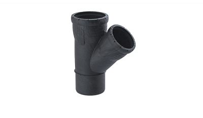 Тройник Geberit Silent-Pro 45°: d=110мм, d1=50мм