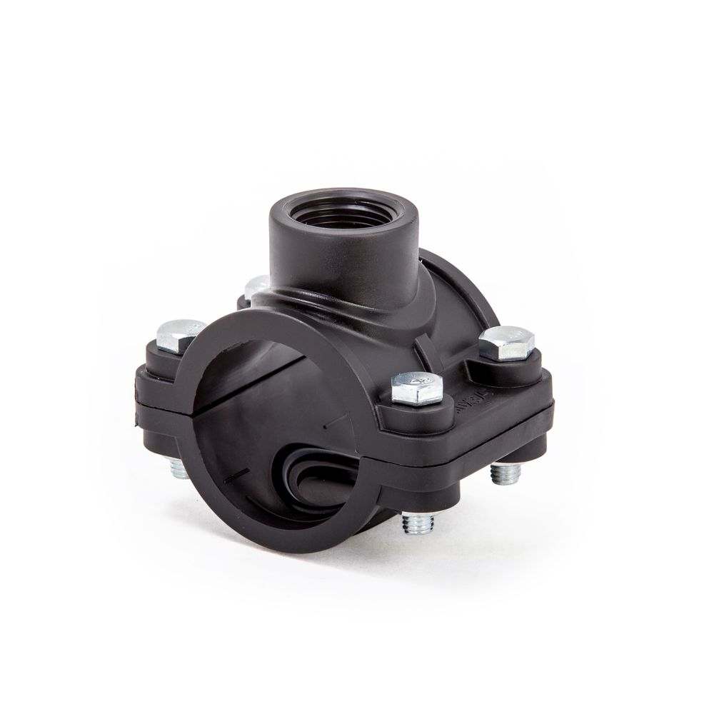 Седелка для ПНД труб 90 x 3/4" (Lammin) 75/3