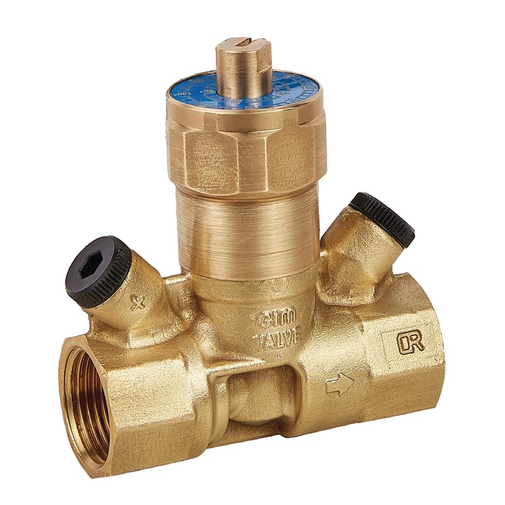Балансировочный клапан MVI термостатический для ГВС 1/2" PN25