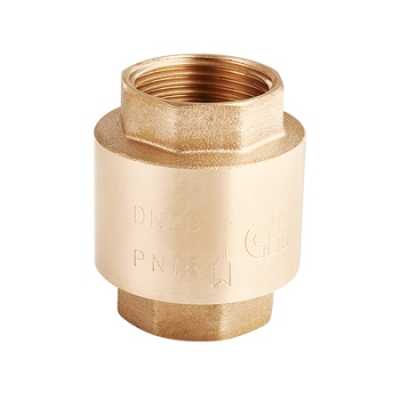 Обратный клапан с латунным сердечником AquaHit 1 1/2" PN16