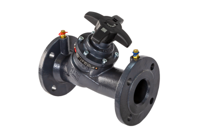 Ручной балансировочный клапан MNF-R2, DN100 PN16, Kvs=200 м³/ч, Tmax=130 °С, присоед: фланцевое, Ридан