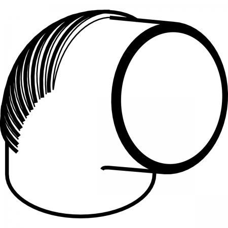 Отвод Silent-db20: 67°, d=110мм, Geberit