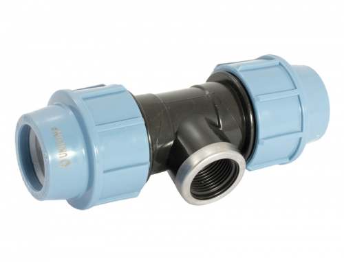 Тройник с внутренней резьбой TM 265012 ф40 х1-1/4"