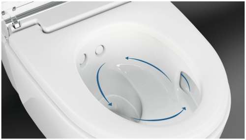 Подвесной унитаз-биде AquaClean Mera Comfort: Керамический унитаз: белый / KeraTect, Декоративная панель: белый, Geberit