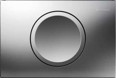 Смывная клавиша Geberit Delta11, смыв/стоп: Матовый хром