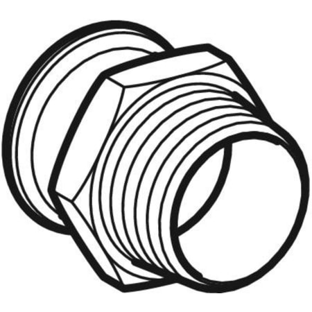 Переходник Mapress из меди, с наружной резьбой: CC499K, d=15мм, R=1/2дюйм, Geberit