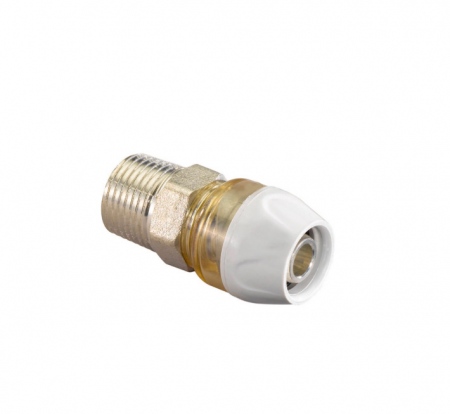 UPONOR RTM ШТУЦЕР С НАРУЖНОЙ РЕЗЬБОЙ ЛАТУНЬ 20-1/2"НР '36А