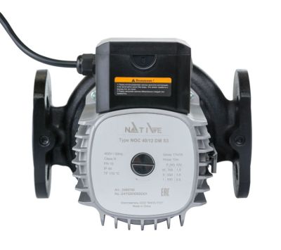 Циркуляционный насос с мокрым ротором NOC 40/16 EM S, 1x230 В, 50 Гц, 1 кВт, трубное соед фланц: DN40 PN6/10, Native