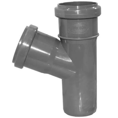 Тройник ПП D 040/040*67° Aquer