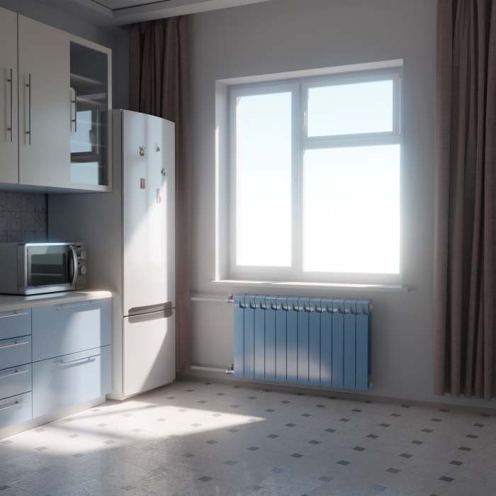 Радиатор биметаллический Rifar Monolit 3/4 500/8 Сапфир