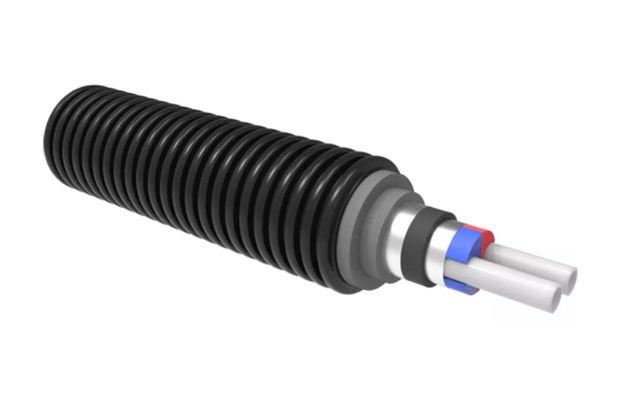 UPONOR ECOFLEX THERMO VIP TWIN ТРУБА 2X63X5,8/200 PN6 БУХТА 100М '1С