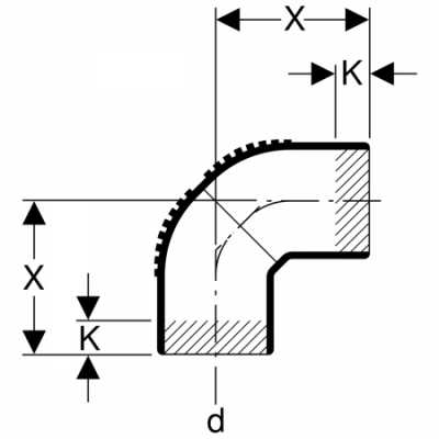 Отвод удлиненный Silent-db20: 88.5°, d=110мм, Geberit