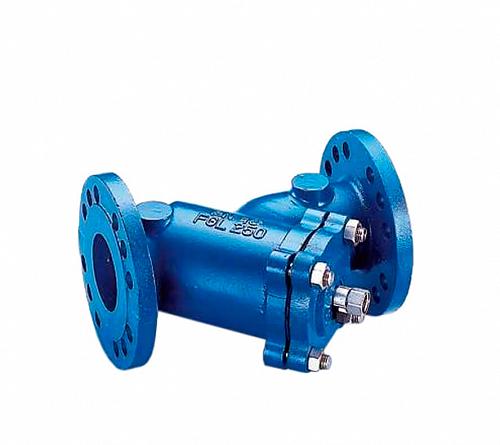 Y333 Фильтр сетчатый DN125 PN16 Фланцевый со сливной пробкой Корпус Высокопрочный чугун